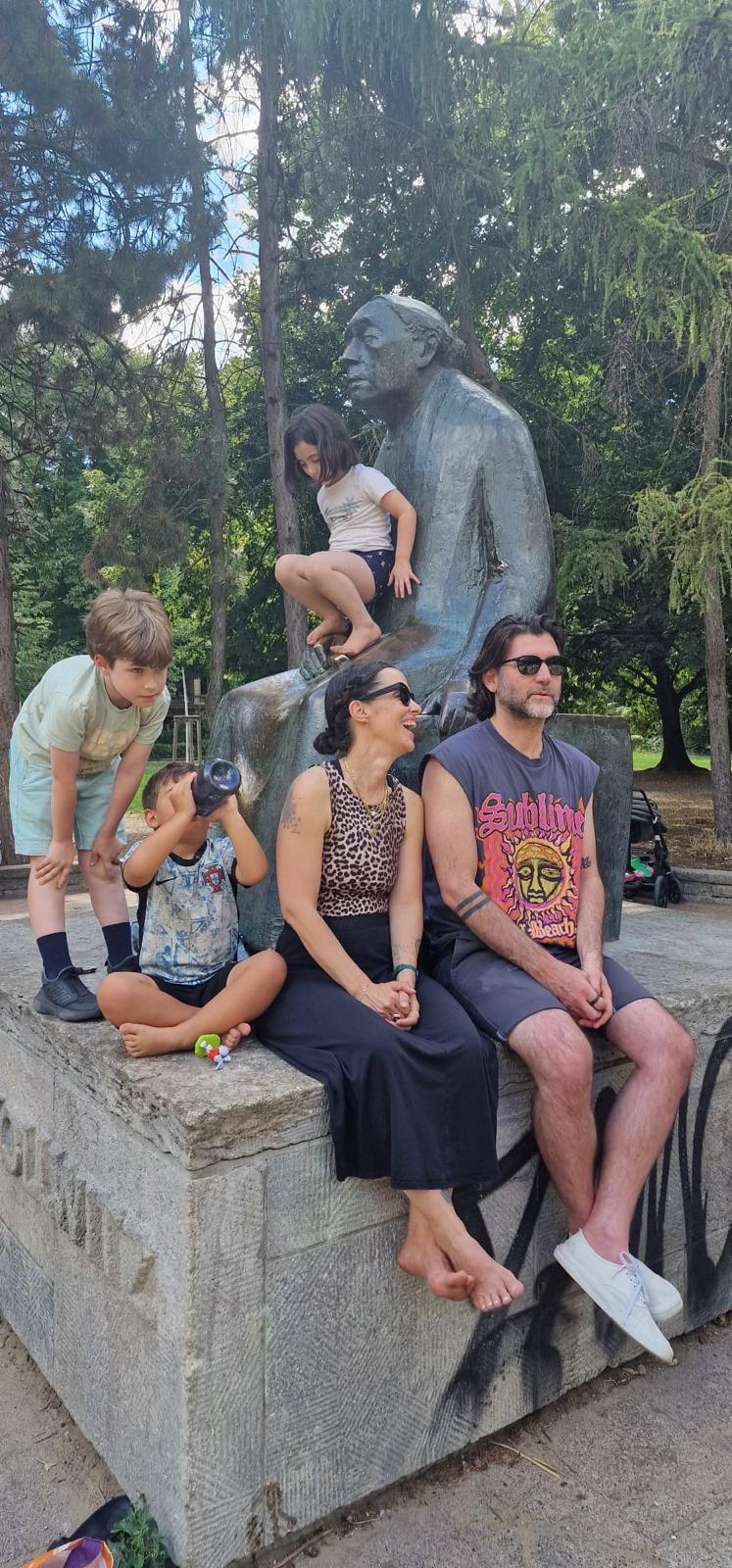 Family at the park
